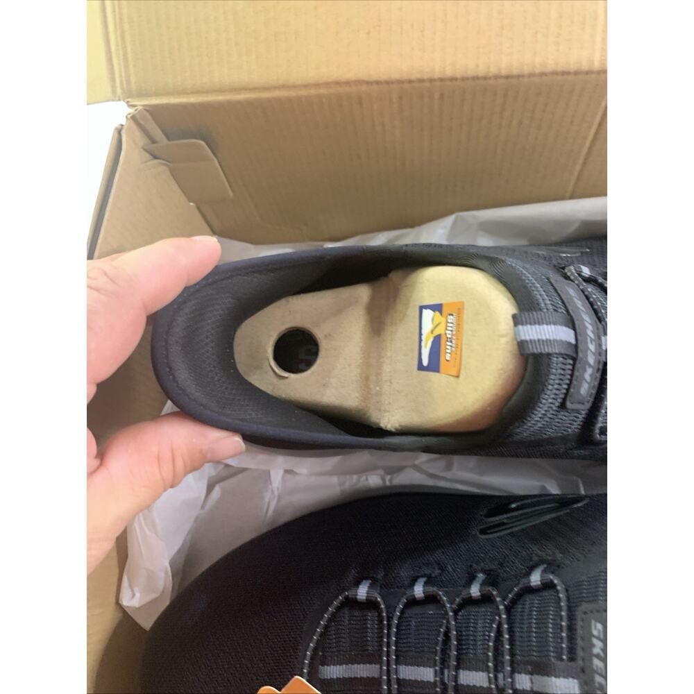 Skechers Men's Summits High Range Memory Foam Slip-In Size 12 Blk/Charcoal - Picture 2 of 12